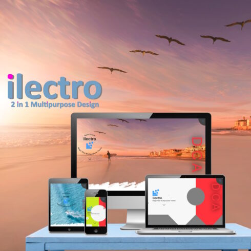 ilectro Multipurpose WordPress Theme cover image.