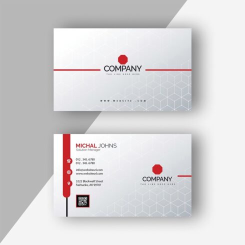 Modern business card templates cover image.