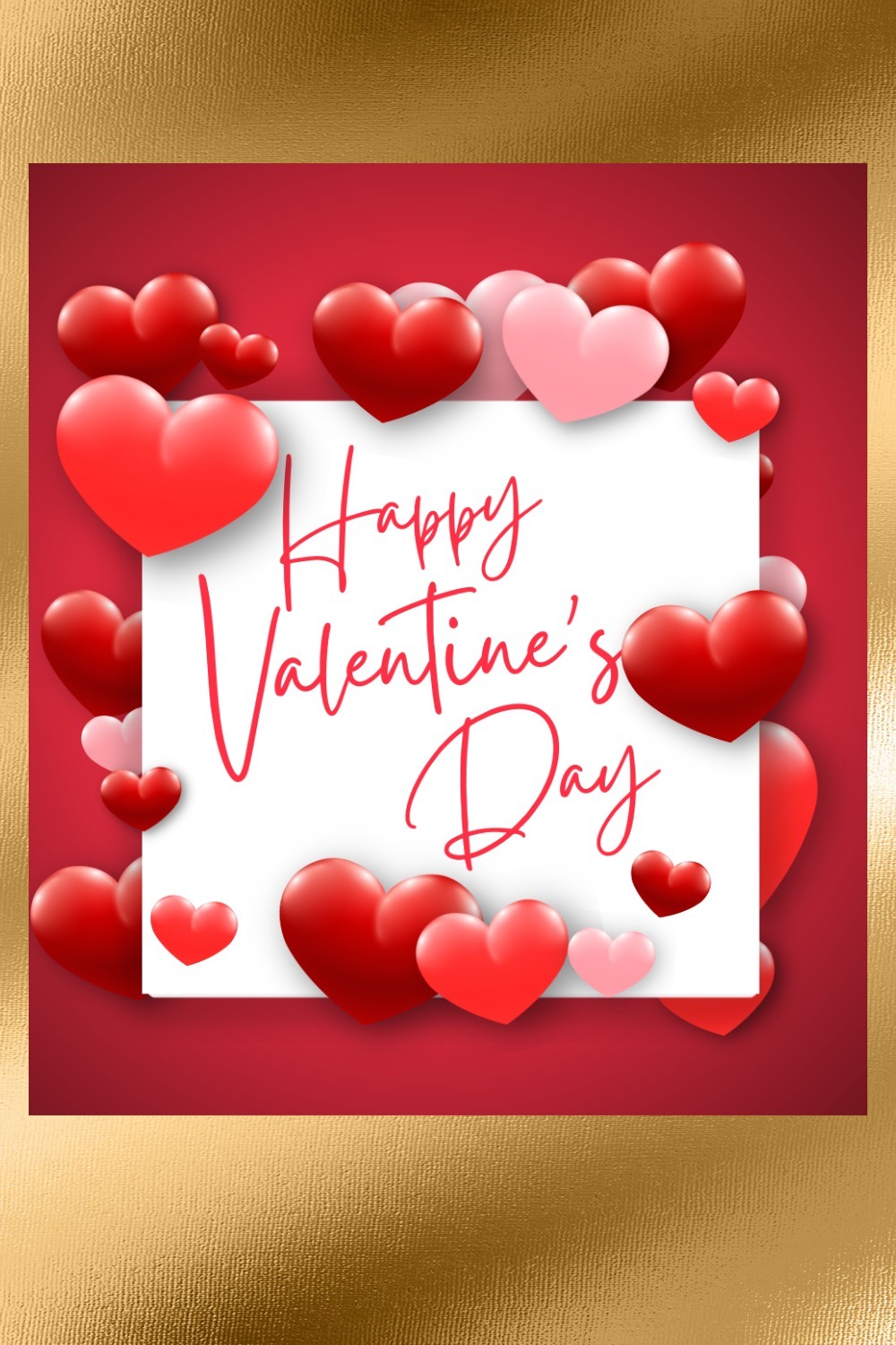 6 valentine cards design for $10 only pinterest preview image.