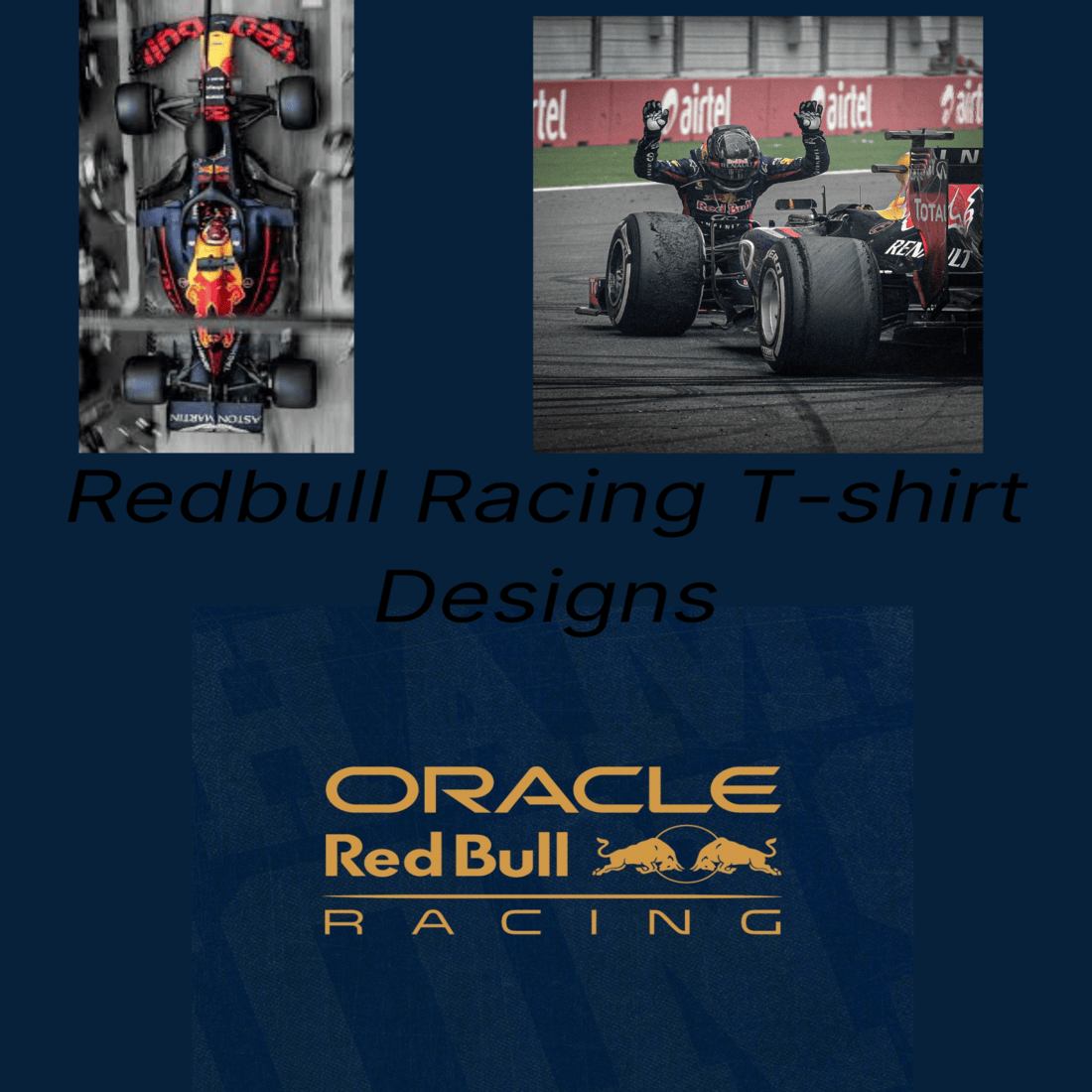 REDBULL Racing T-shirt Designs preview image.