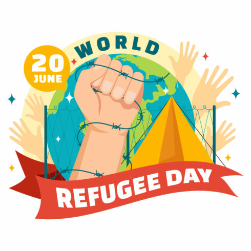 10 World Refugee Day Illustration cover image.