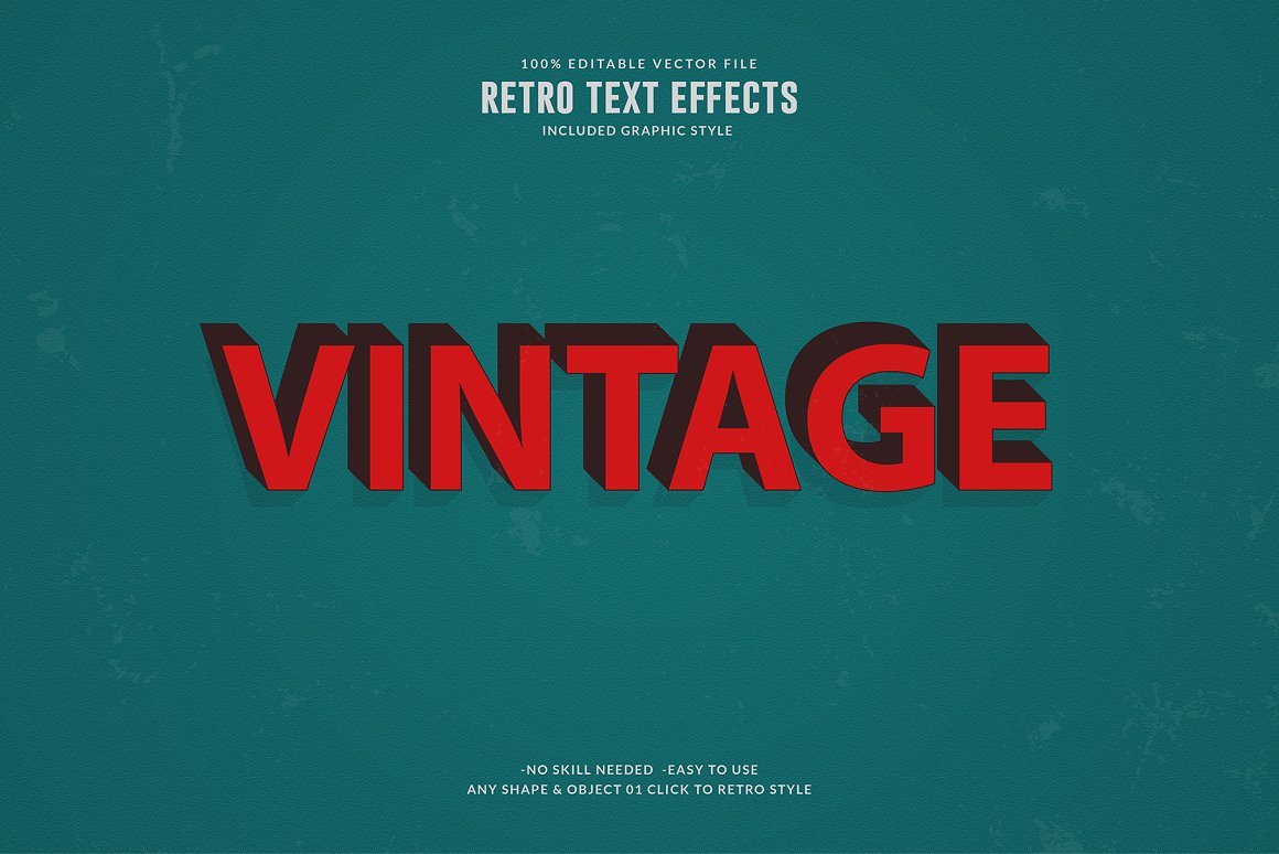 retro text effects 02 430