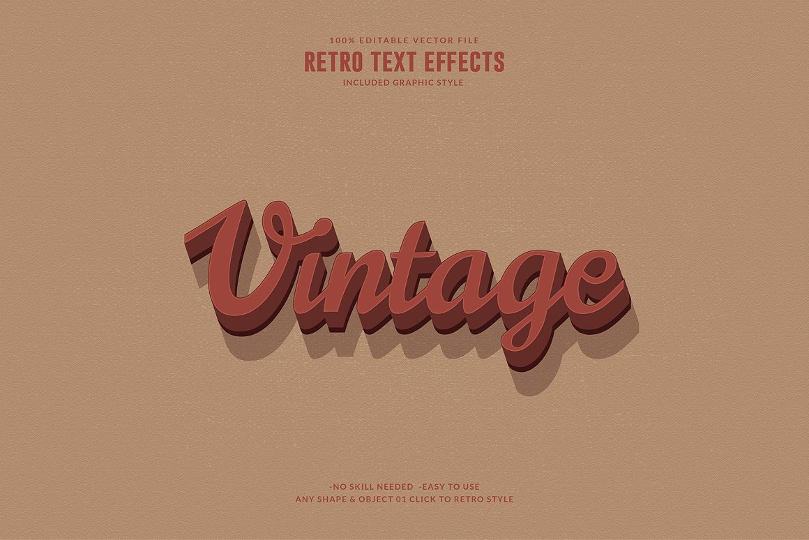 retro text effects 06 418