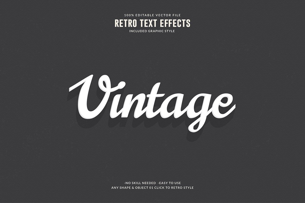 retro text effects 09 261