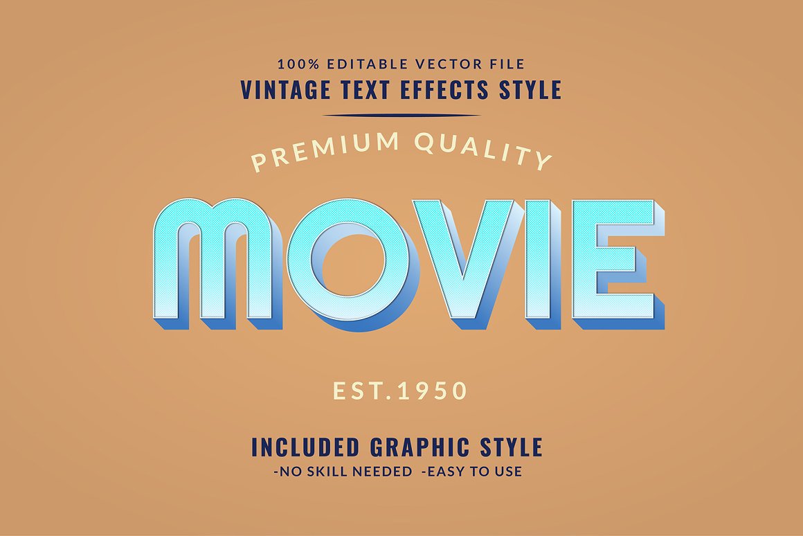 retro text effects 36 687