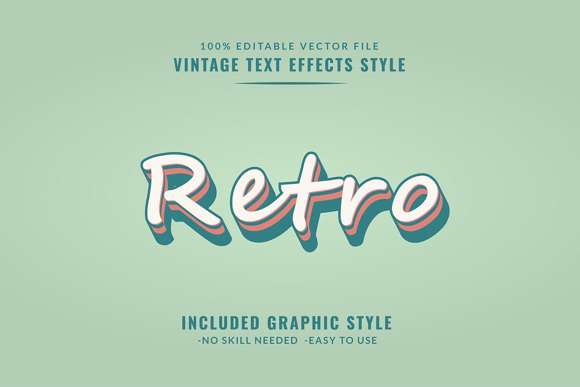 retro text effects ex 04 657