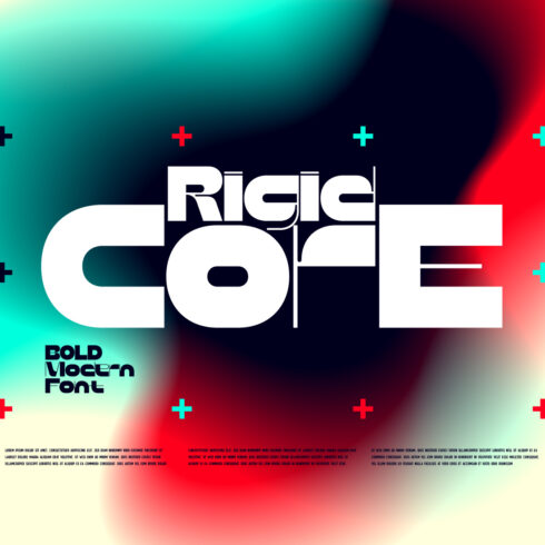 Rigid Core — Modern Font cover image.