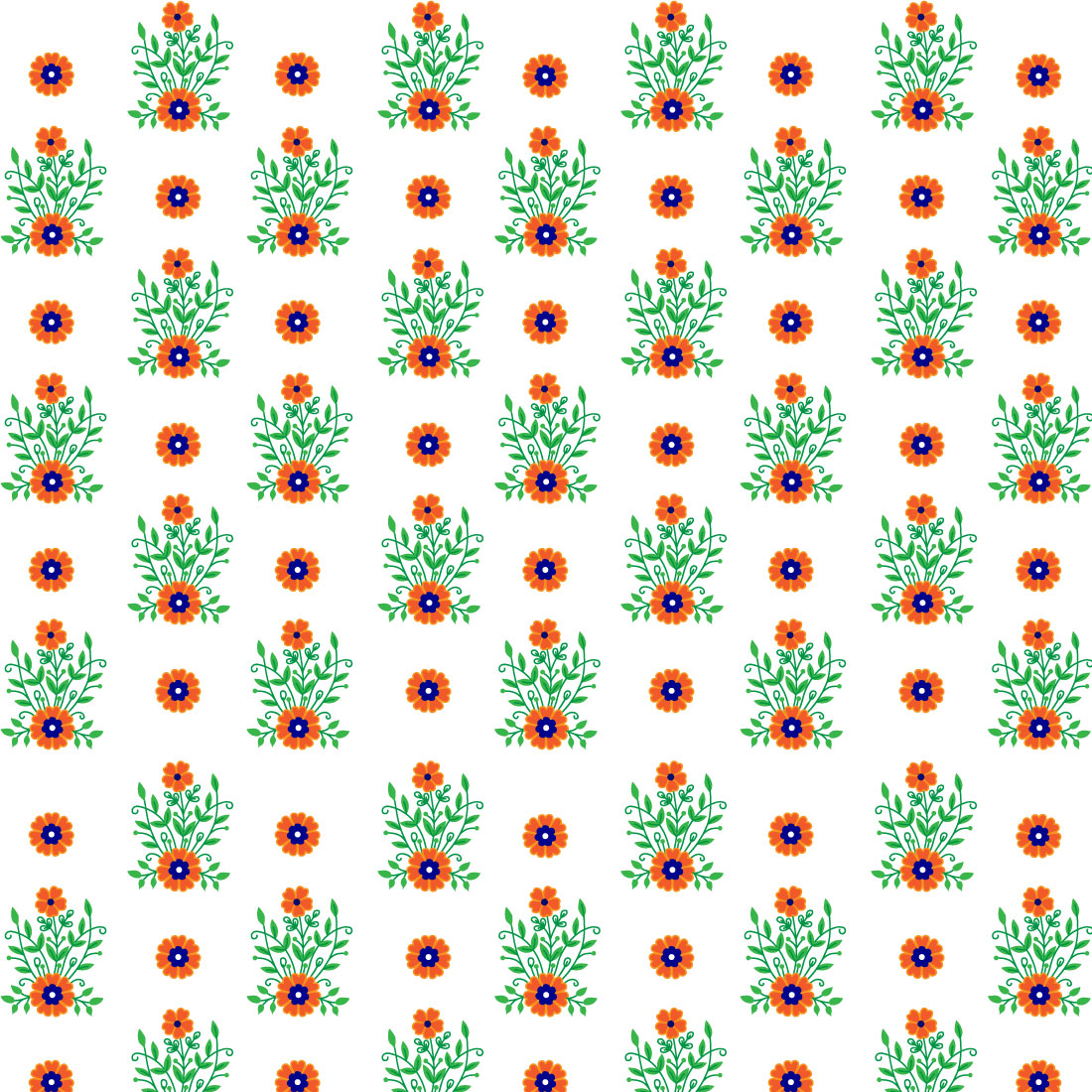 Floral Seamless Pattern preview image.