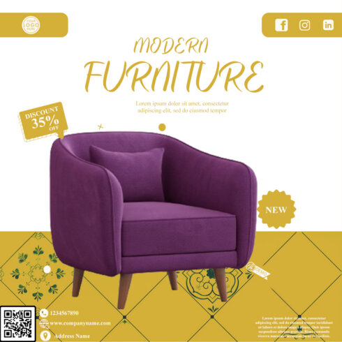 Furniture Social Media Post cover image.