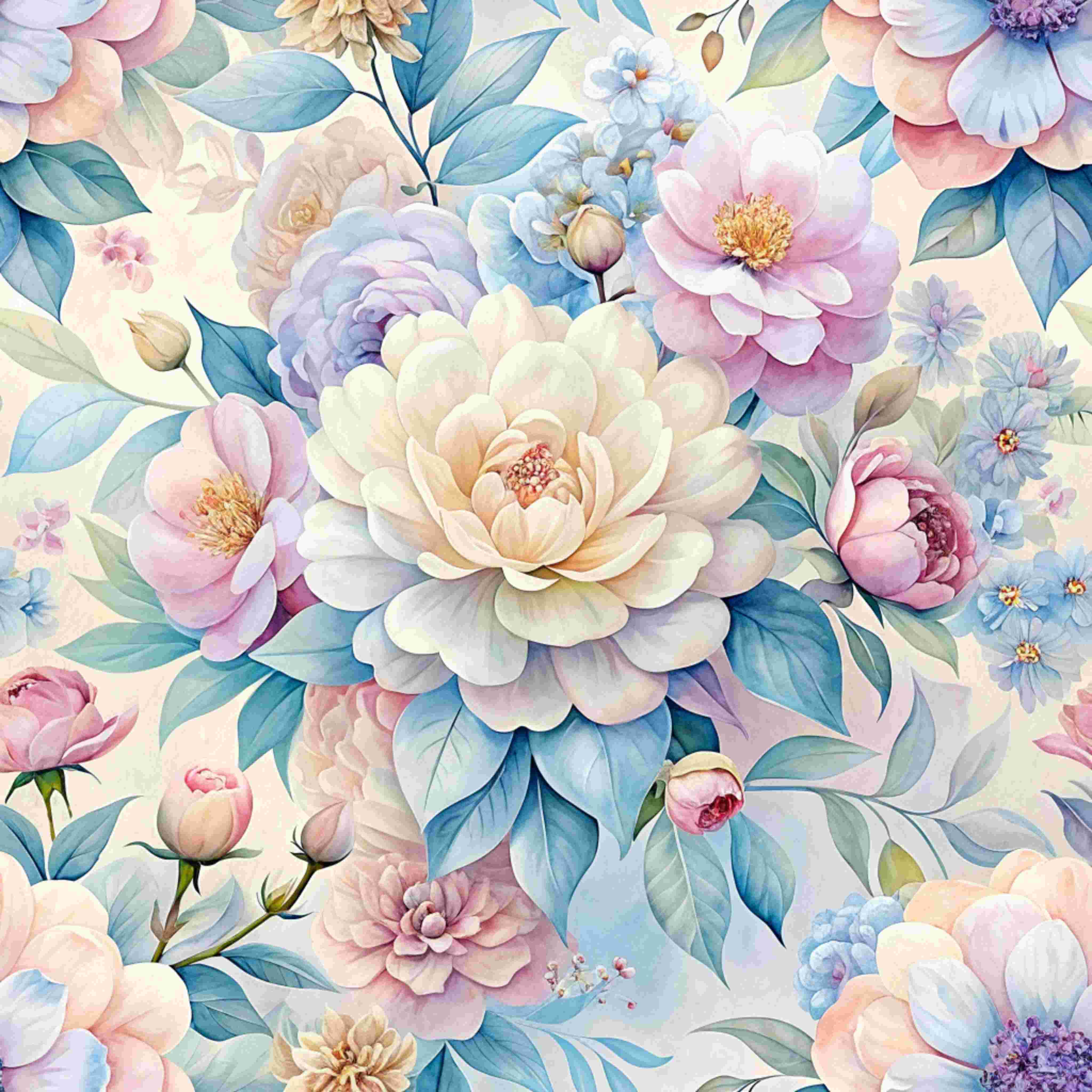 soft pastel florals pattern 10 result 463