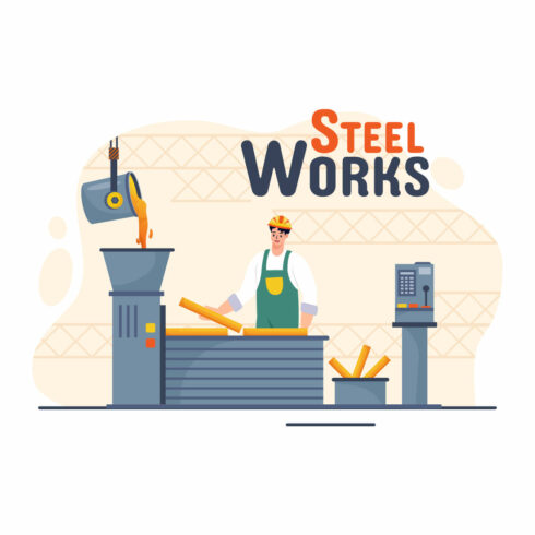 10 Steelworks Illustration cover image.