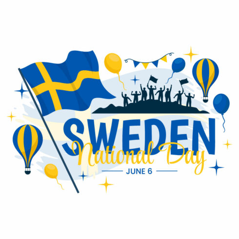 12 Sweden National Day Illustration cover image.