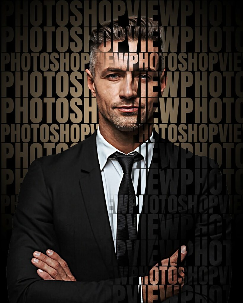 Editable Text Photo Effect - MasterBundles