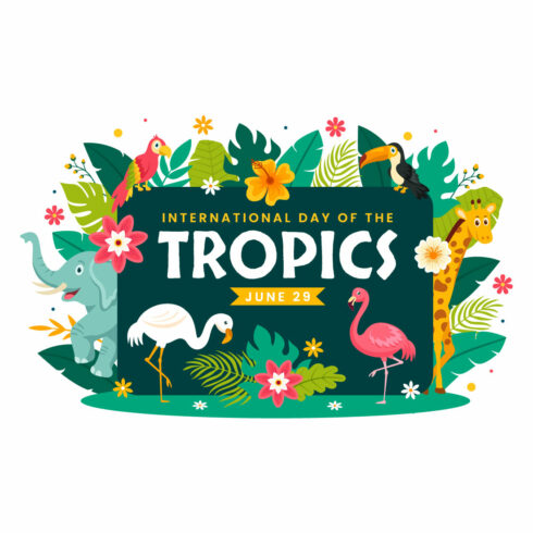 12 Day of the Tropics Illustration cover image.