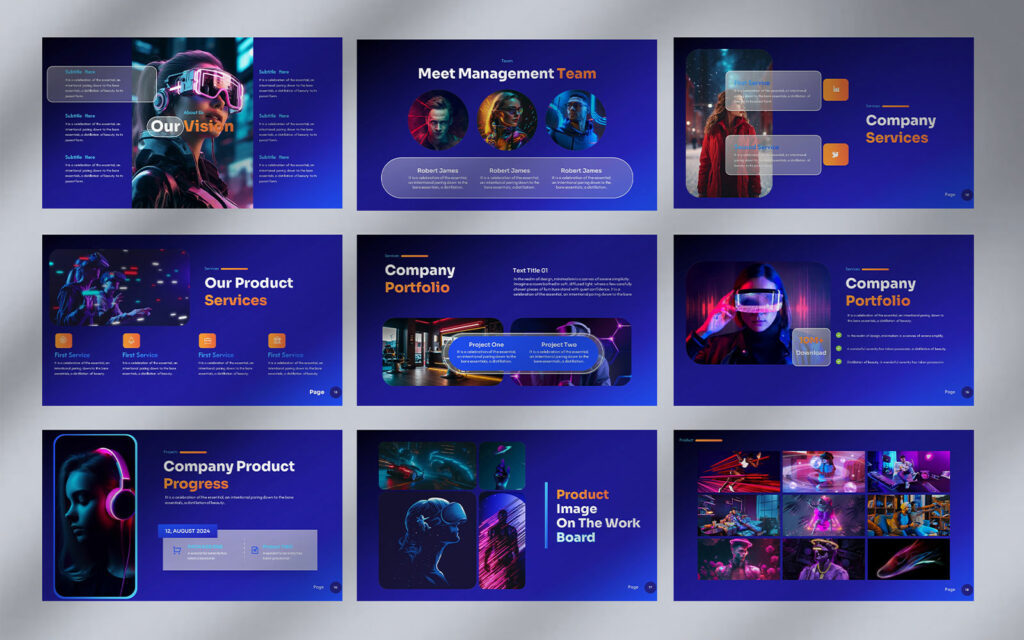 Product Monster Keynote Presentation Template - MasterBundles
