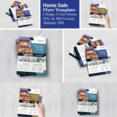 Real Estate Flyer Design cover image.