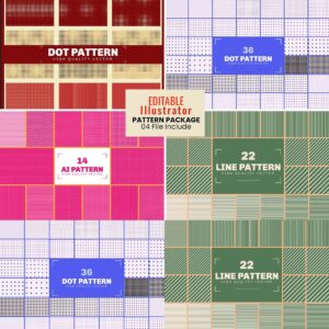 Vector Editable Pattern Design cover image.