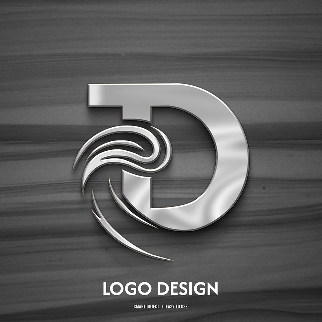 D dynamic Letter Logo preview image.
