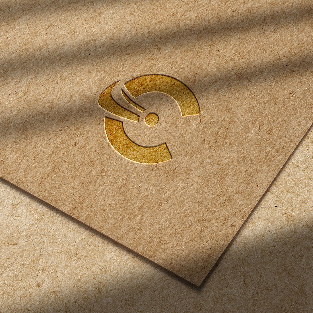 Motion C Logo Template preview image.