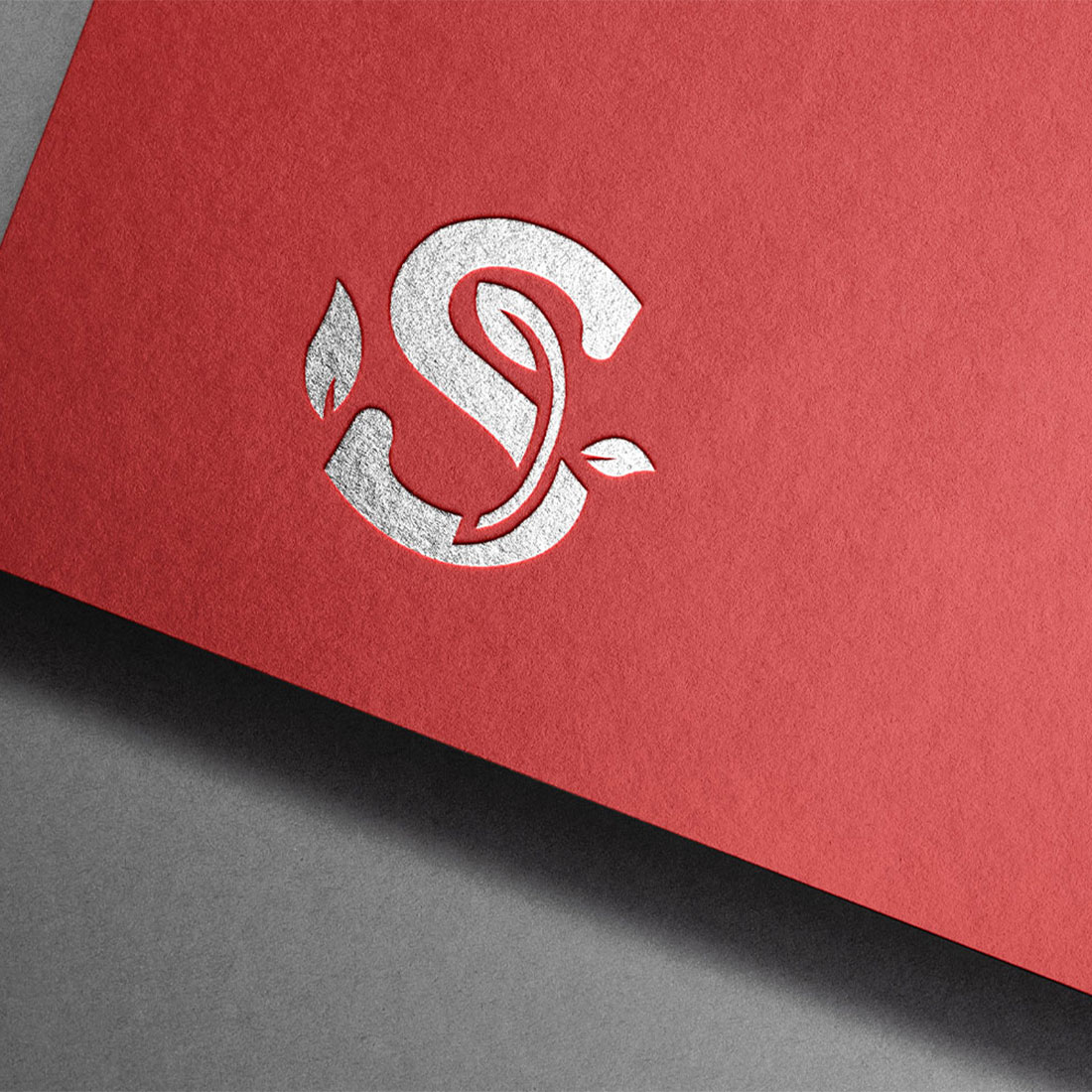 S Steps Logo Template preview image.