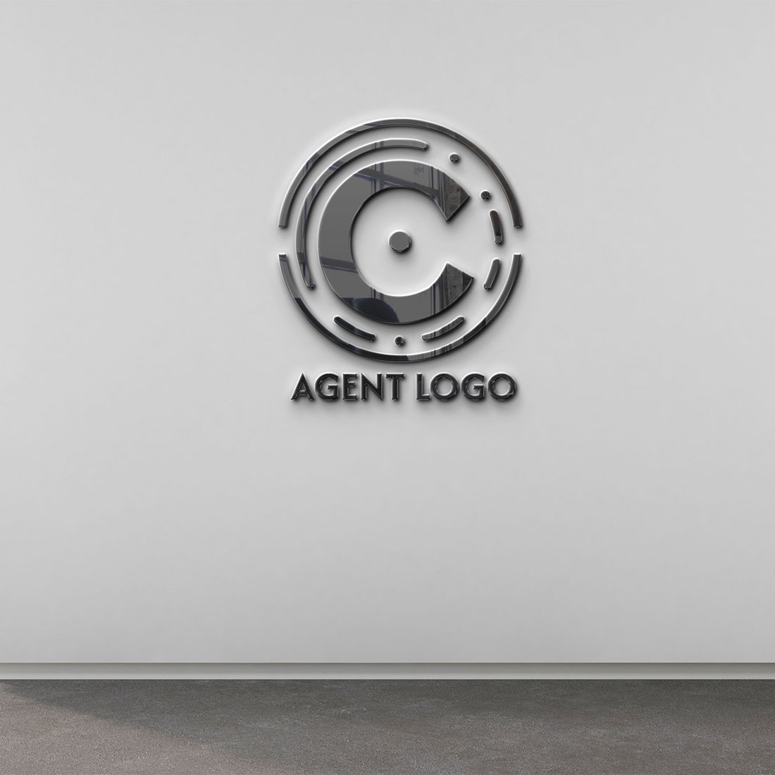 C agenvt Logo Template preview image.
