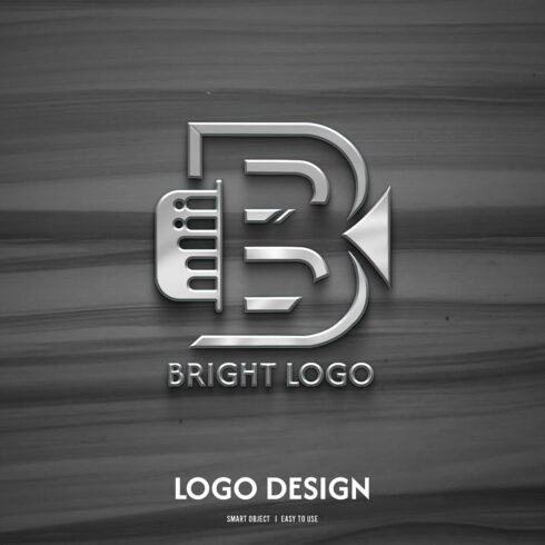 B far Logo Template cover image.
