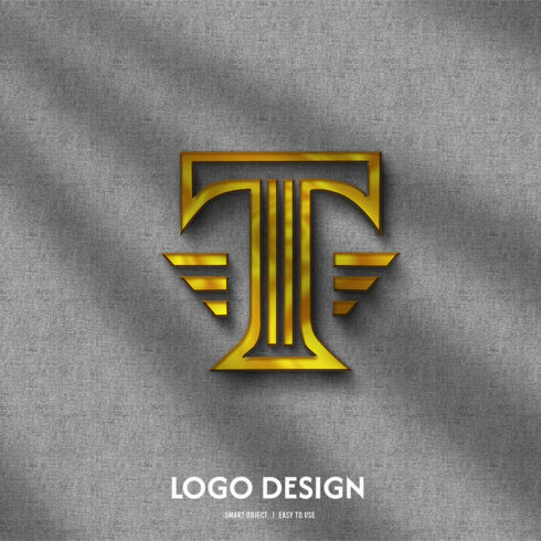 T letter Logo Template cover image.