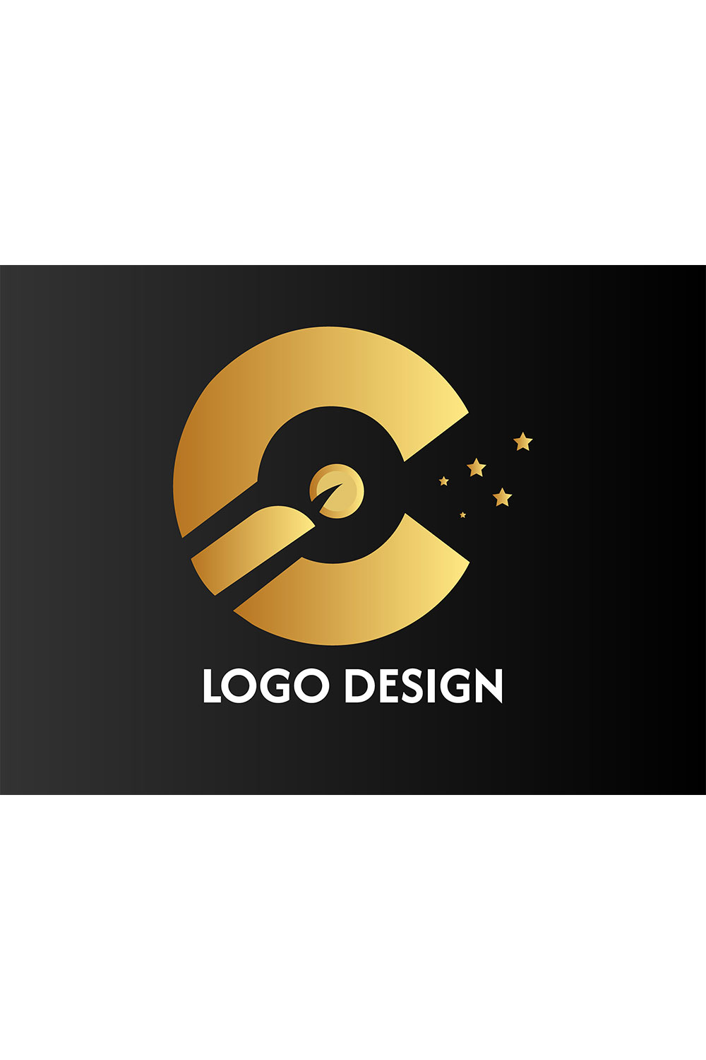 C Company Special Logo Template pinterest preview image.