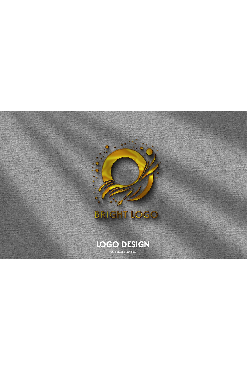O business Logo Template pinterest preview image.