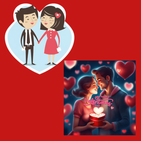 6 Beautiful valentine Tshirt design for $6 only cover image.