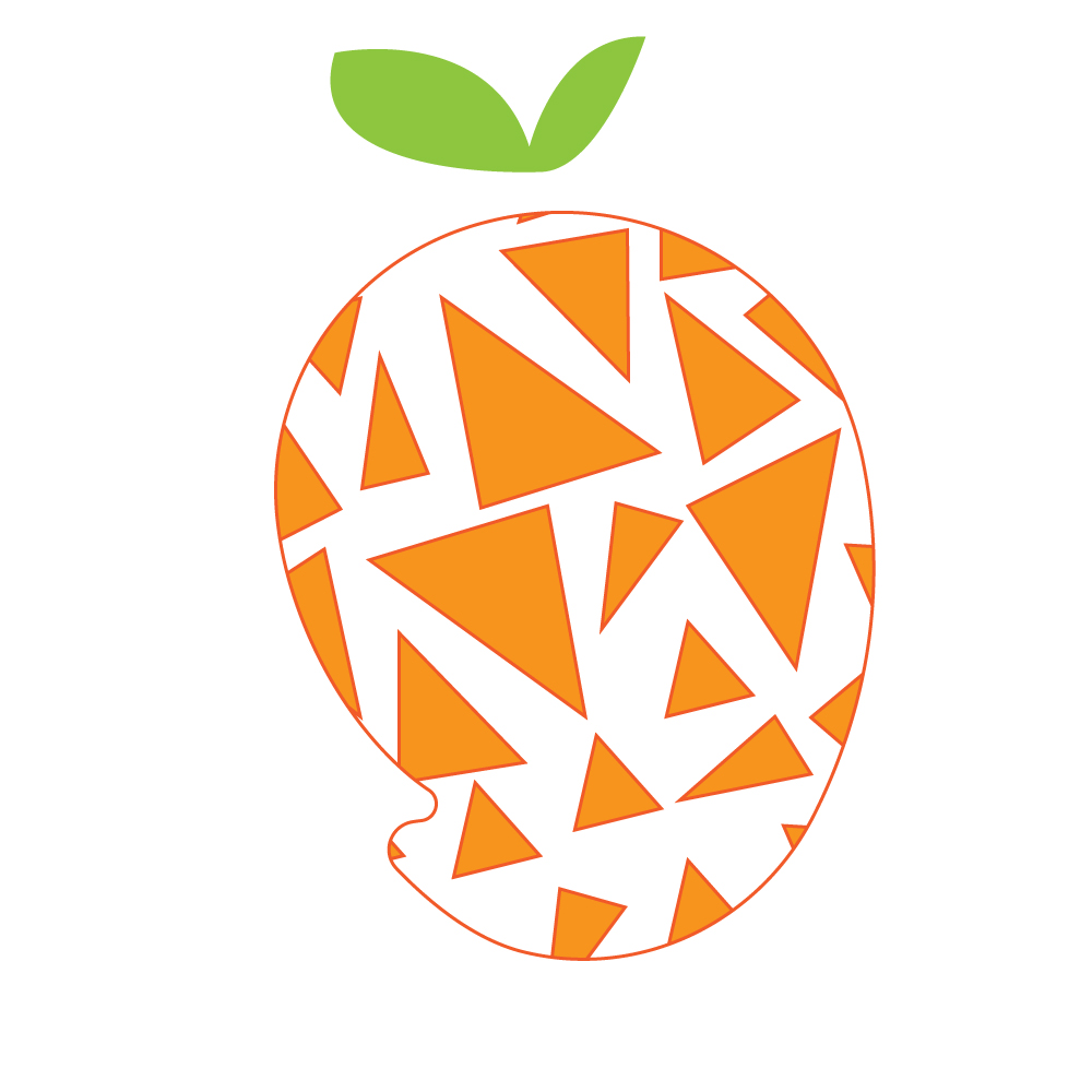 vector mango minimalist logo 212