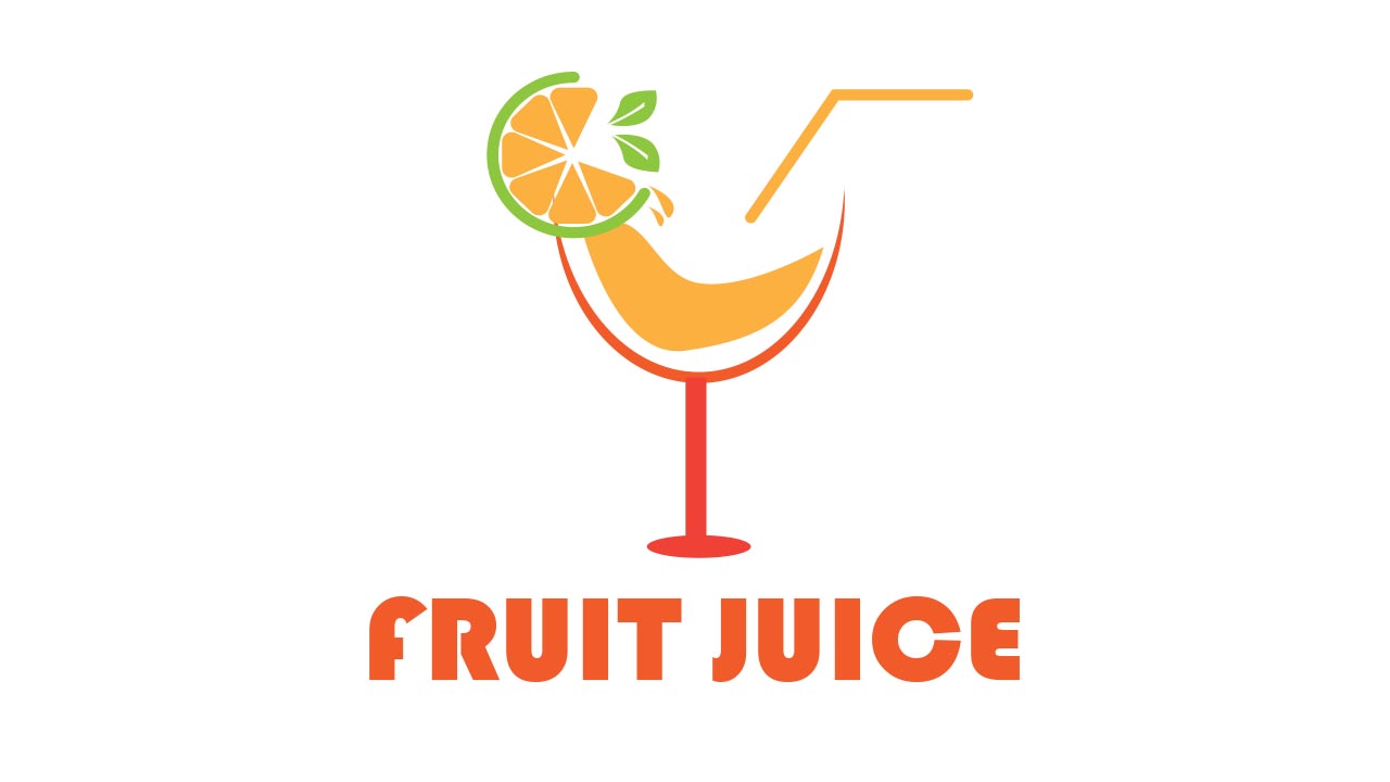 vector minimalist or flat mango logo or illustration 107