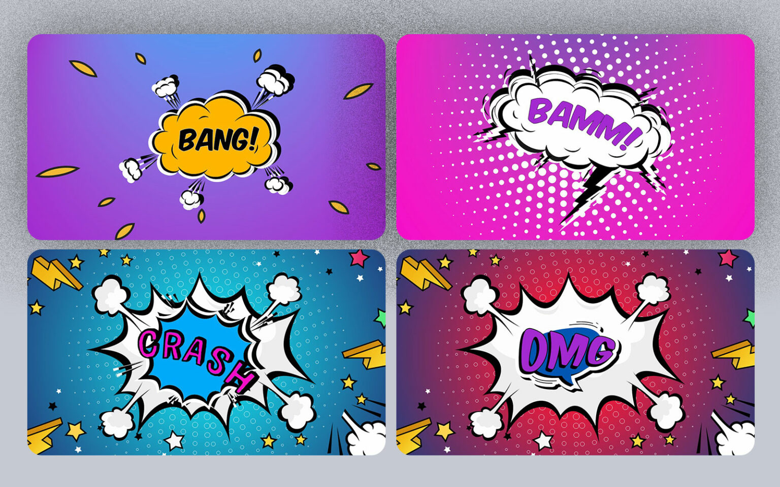 Comic Style Urban PowerPoint Presentation Template - MasterBundles