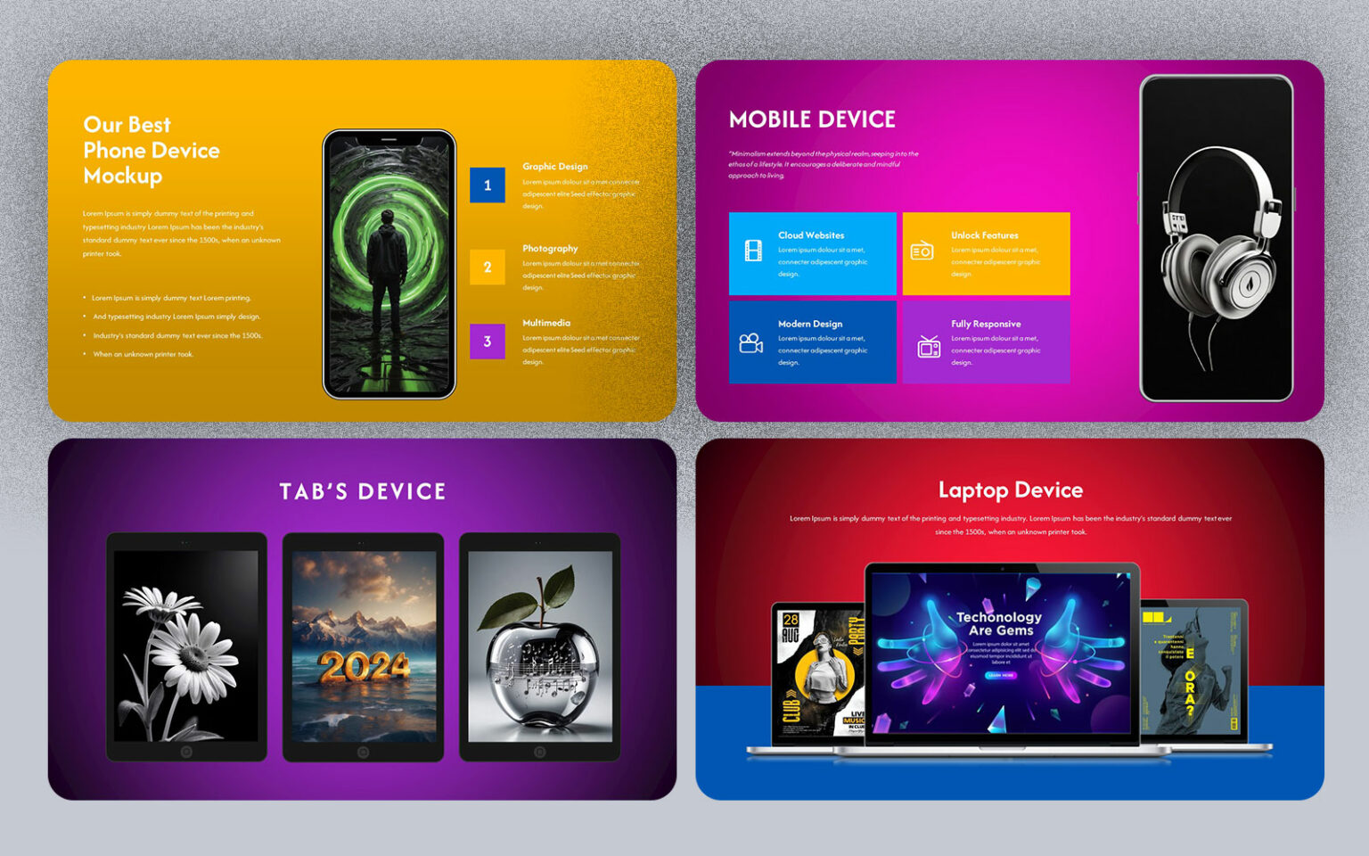 Comic Style Urban PowerPoint Presentation Template - MasterBundles