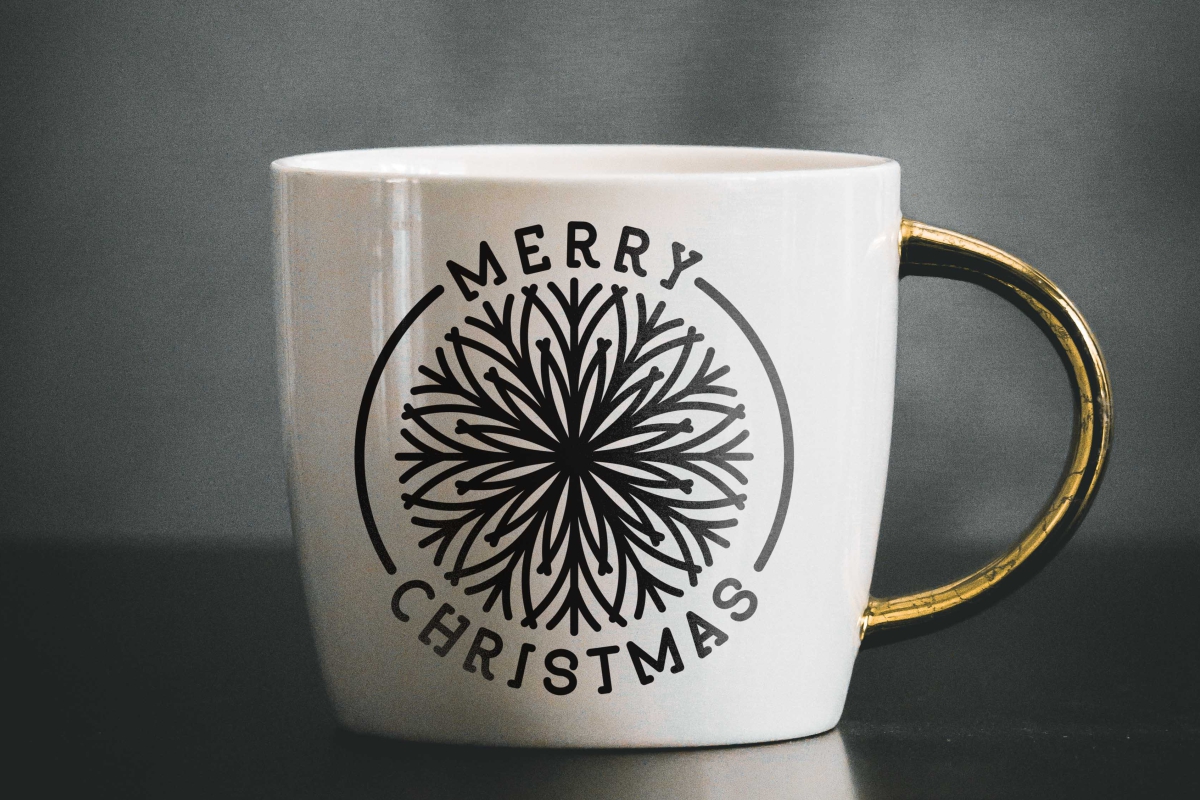 02 snowy christa merry christams svg stickers with mug mockup 965