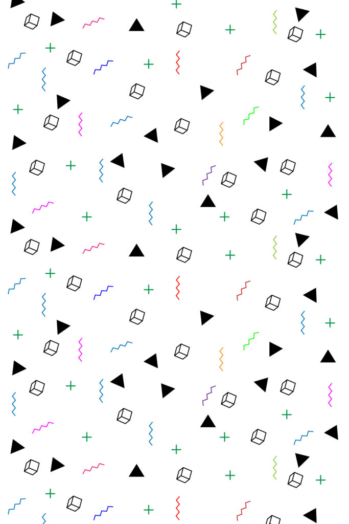 Random Geometric Shapes Backgrounds - MasterBundles