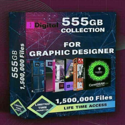 650+ GBUltimate Graphic Bundle Resell Rights cover image.