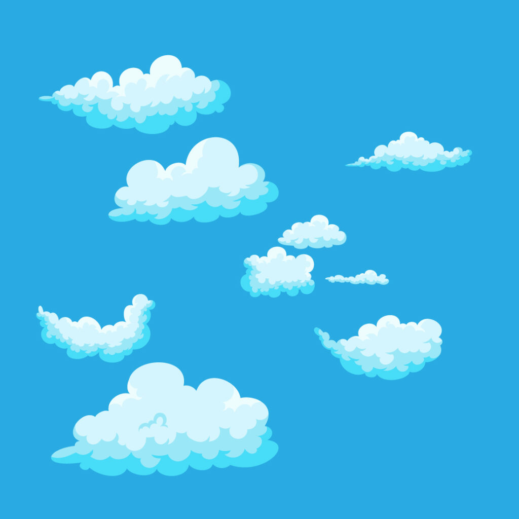 CLOUD VECTOR ICON - MasterBundles