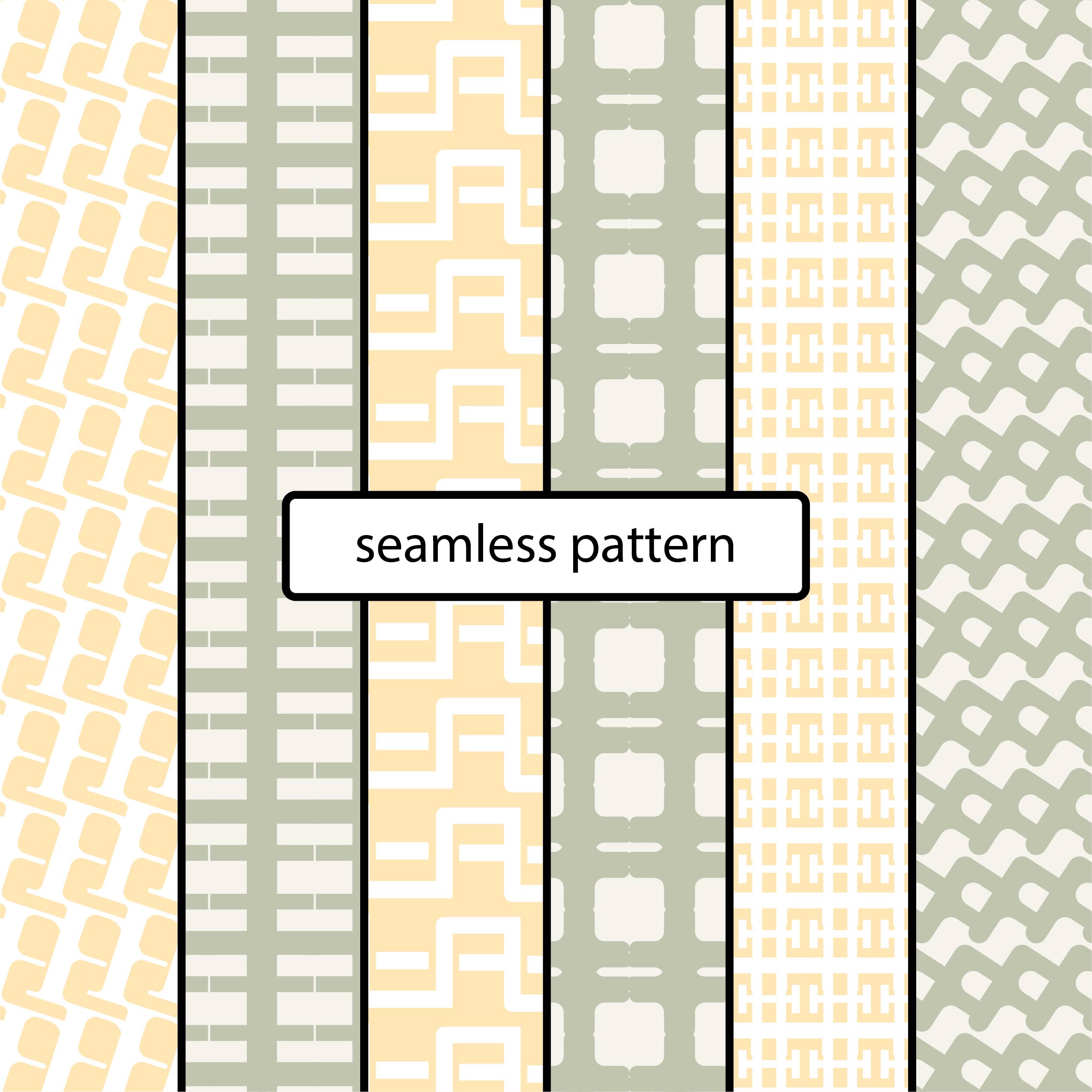 Seamless pattern Modern stylish texture Repeating geometric background cover image.