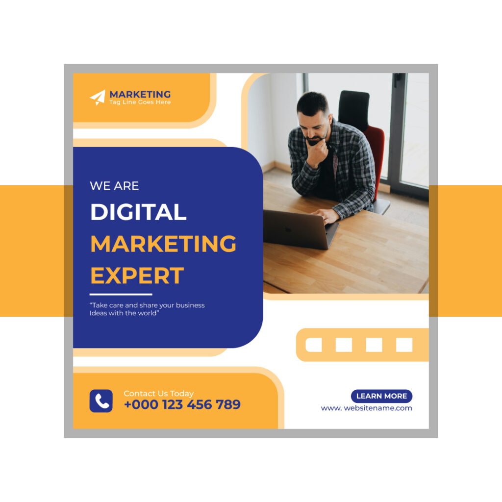 Social Media Post Design Template - MasterBundles