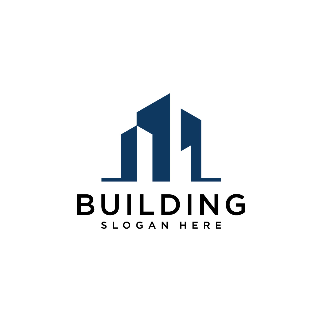 building icon vector design template cover image.