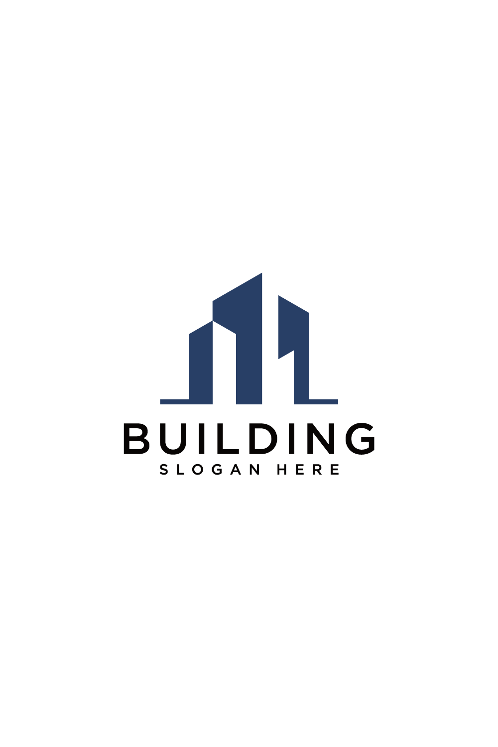 building icon vector design template pinterest preview image.