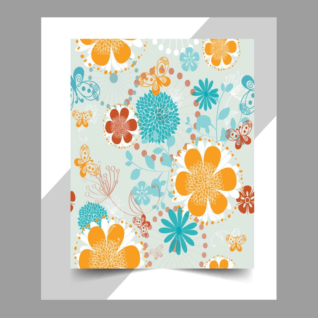 I will design seamless repeat vector patterns for textile prints preview image.