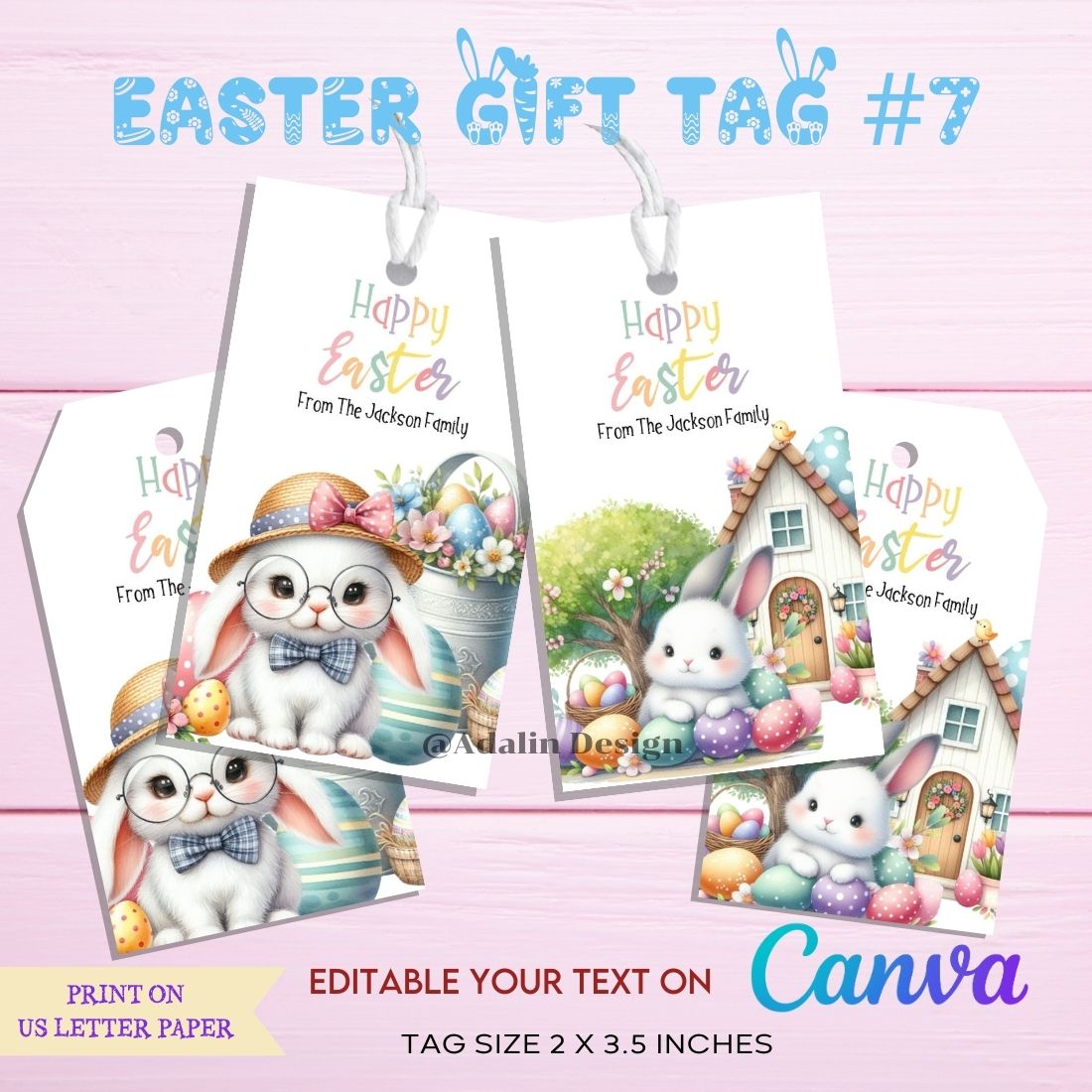 Easter Gift Tag #7 cover image.