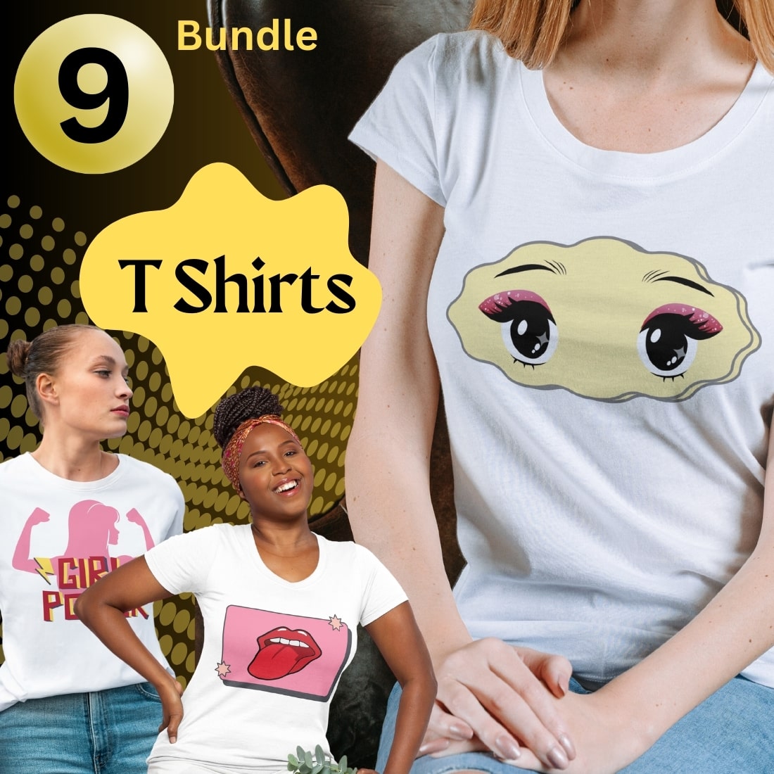 Girls T shirts cover image.