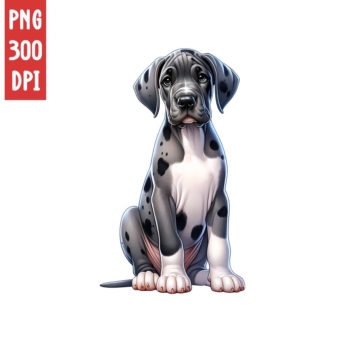 Cute Dog Clipart | Animals Clipart | PNG preview image.