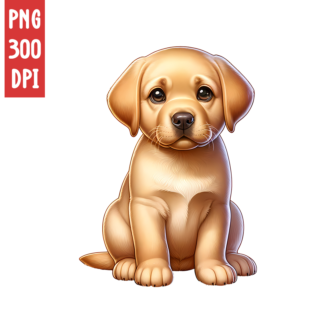 Cute Dog Clipart | Animals Clipart | PNG preview image.