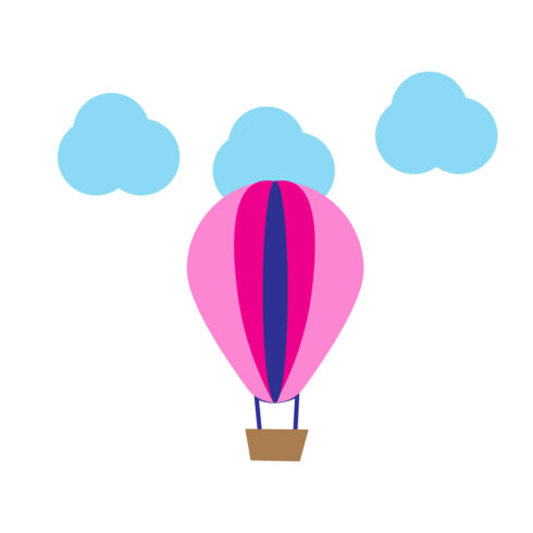 Air Balloon Vector Minimalist Logo cover image.