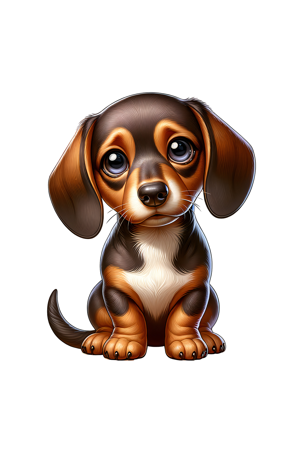Cute Dog Clipart | Animals Clipart | PNG pinterest preview image.