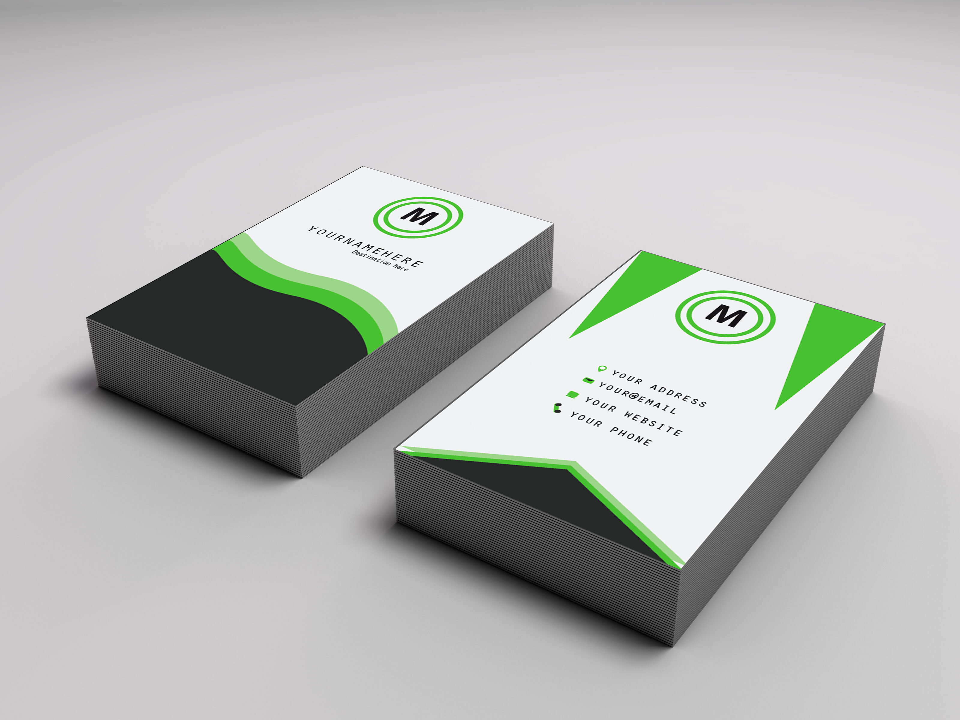 bussinuss card mockup back 43